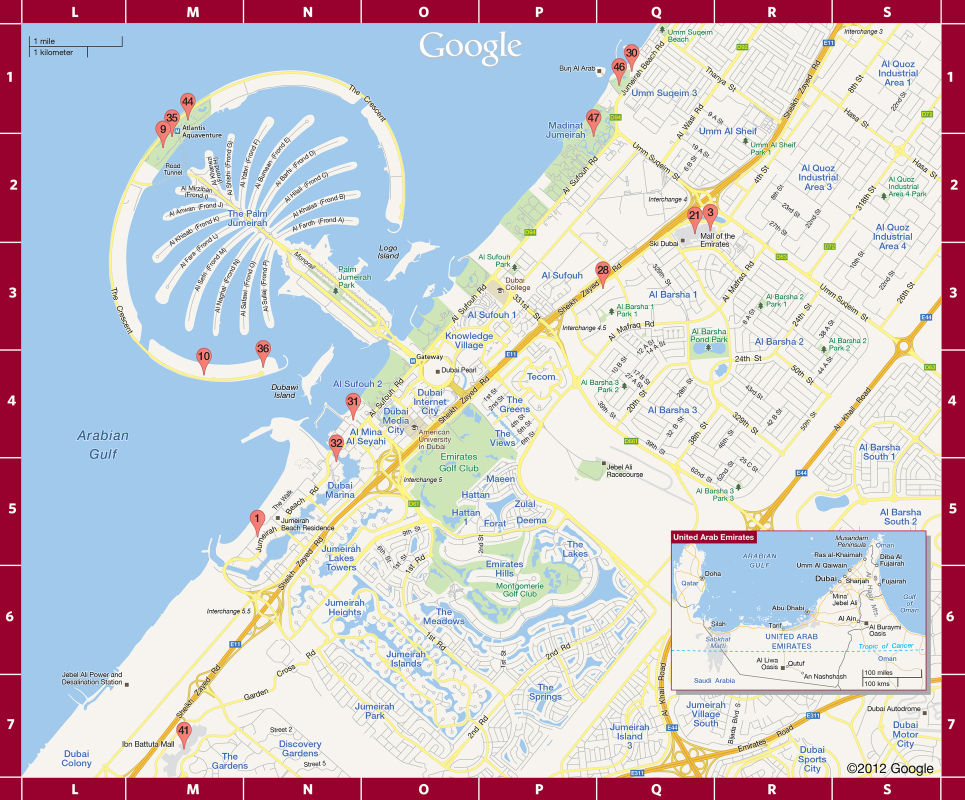 Работают ли карты в дубай. Дубай гугл карты. Остров Джумейра на карте. Карта Дубая на русском. Аль барша Дубай на карте.